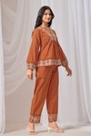 Alzane By Nsf Premium Cotton Fabric With Embroidery Work Co Ord Set Wholesale In India